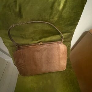 Vintage Snakeskin-like Bag